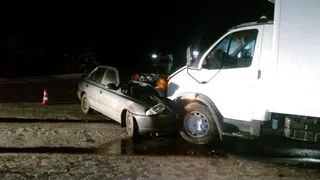 В Клепиковском районе Hyundai Accent врезался в «Валдай»