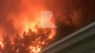 В Рязанской области ночью 22 августа возник пожар в 200 кв. м. на свалке в СНТ