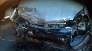 На Южном промузле столкнулись две «Приоры»