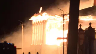 Памятник федерального значения: в Касимове сгорел дом Барковых