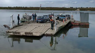 В Рязанской области открыли паромную переправу через Оку: информация о движении по реке