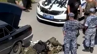 Полную оружия «Волгу» остановили в Челябинской области