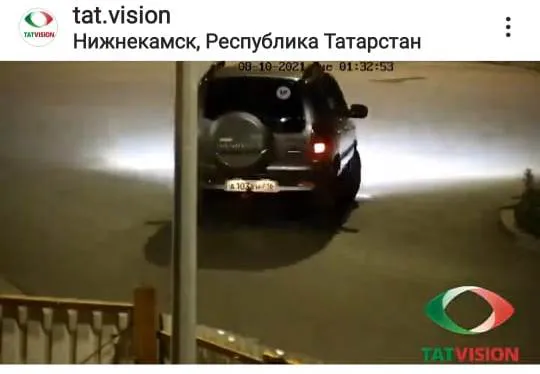 В Нижнекамске видеокамеры зафиксировали номера машины, на которой были нарушители, сливавшие бензин