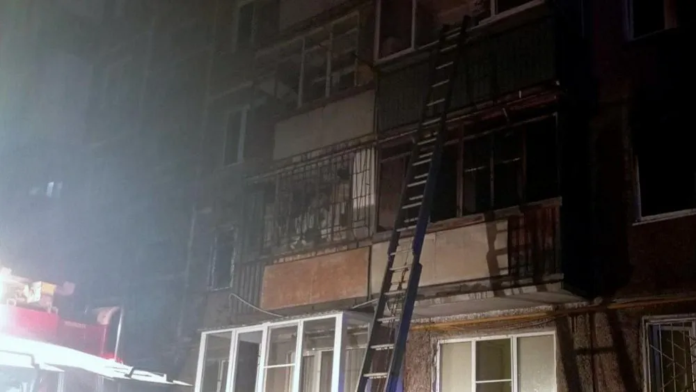 Ребенок пострадал на ночном пожаре в Челябинской области