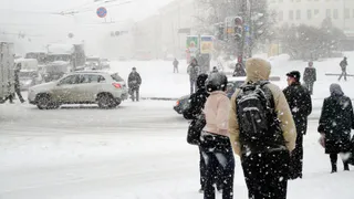 «Жёлтый» уровень погодной опасности: ночью в Рязани похолодает до -11 градусов