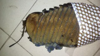 Еда с сюрпризом -  рязанец купил синий хлеб