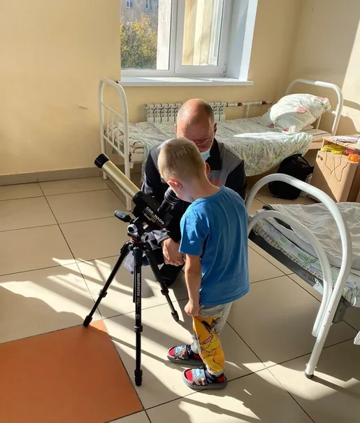 Космос в детской больнице: маленькие магнитогорцы совершили космическое путешествие