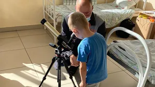 Космос в детской больнице: маленькие магнитогорцы совершили космическое путешествие