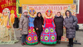 В микрорайоне Энергетик Владимира прошли празднования «Масленица у ворот - всех веселый праздник ждет!»