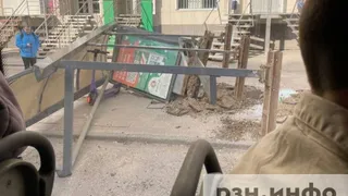 В Рязани проверят безопасность остановок подрядчика, чья конструкция упала в Канищеве