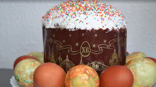 Рецепт "Пасхальный кулич - 100 лет": влажный, сладкий и маслянистый. Такие куличи пекла еще моя прабабушка