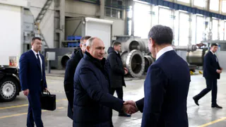 Путин лично увидел производство роботов в Челябинской области