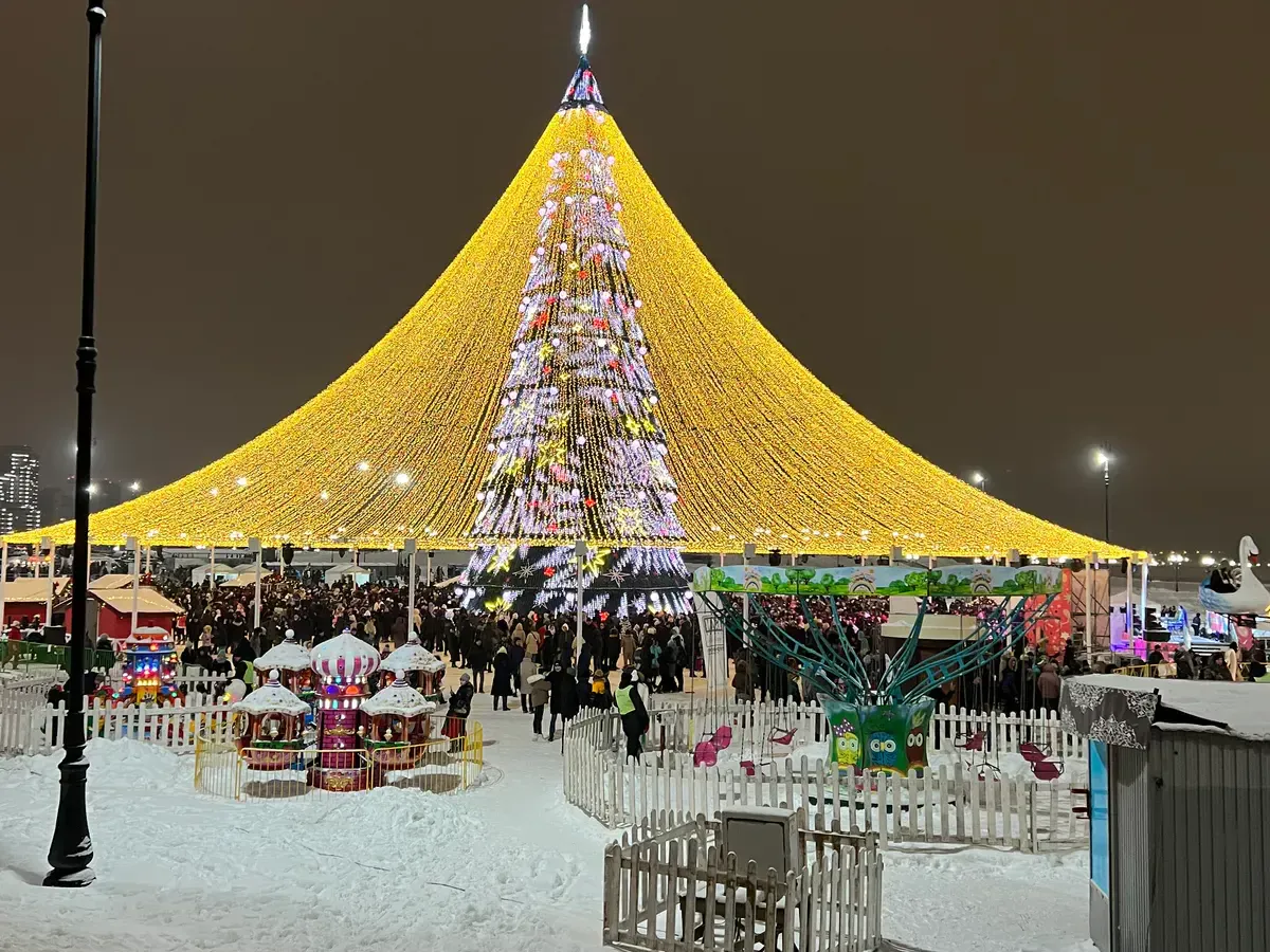 В Казани на открытие главной новогодней ёлки у «Чаши» выделят 2,86 млн рублей