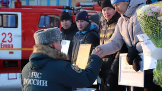 В Коми лыжники из МЧС провели гонку памяти Ивана Торлопова