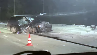 В Рязани 35-летняя пассажирка Range Rover травмировалась при наезде на столб