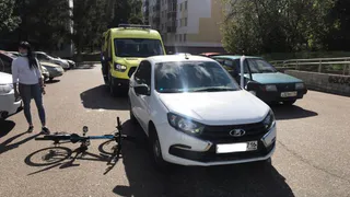 Водитель «Гранты» в Нижнекамске сбил велосипедиста-школьника