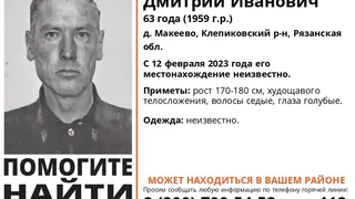 В Клепиковском районе разыскивают 63-летнего мужчину
