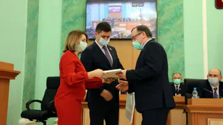 Брянским депутатам Курденко и Жутенкову вручили благодарности от Матвиенко