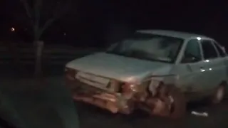 На Северной окружной ВАЗ попал в ДТП