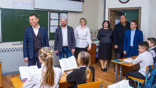 Детский сад, школа и Дом культуры