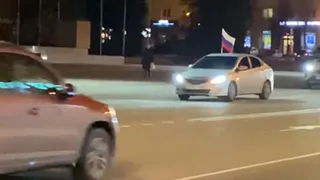 В Брянске прошел автопробег в поддержку спецоперации на Украине