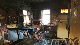 В Меленковском районе мужчина лишился дома и друга из-за неосторожного обращения с огнем
