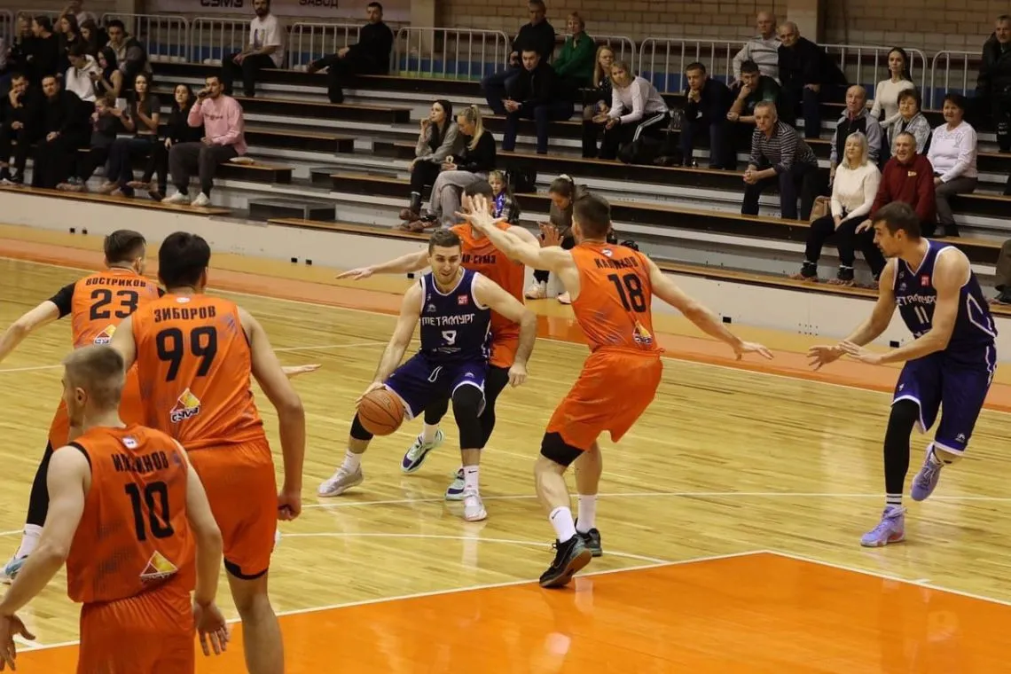 БК «Металлург» потерпел сокрушительное поражение от «Темп-СУМЗ» с разницей почти в два раза