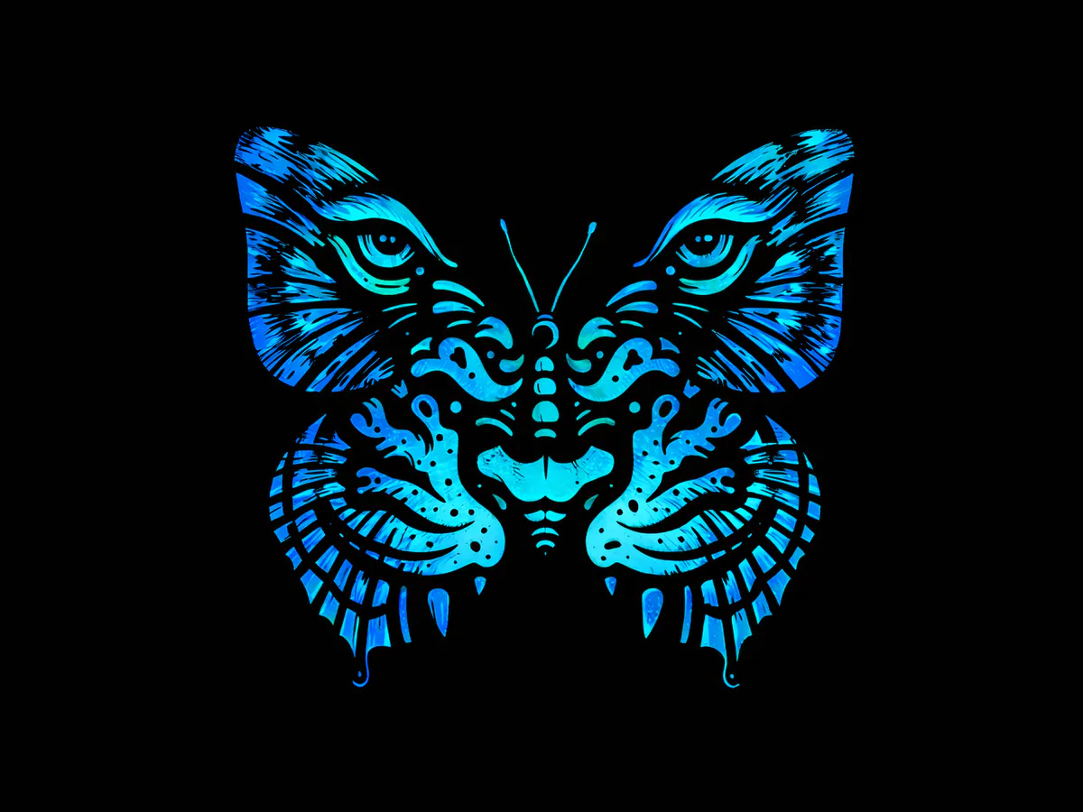 Что вы увидели первым — бабочку или тигра? Ответ многое скажет о вас