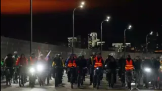 Более 4000 казанцев прокатились на «Ночном велофесте»

