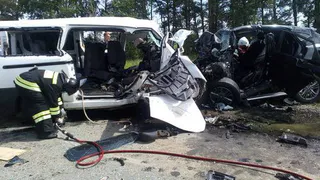 В Татарстане в страшном ДТП погибли восемь человек