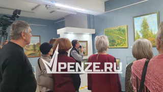 В Заречном открылась выставка Константина Гришина