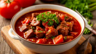 Как правильно тушить Гуляш, чтобы мясо было нежное и мягкое, а не сухое и жилистое - делюсь секретом