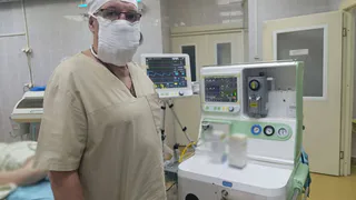 Областной центр фтизиопульмонологии получил современный наркозный аппарат