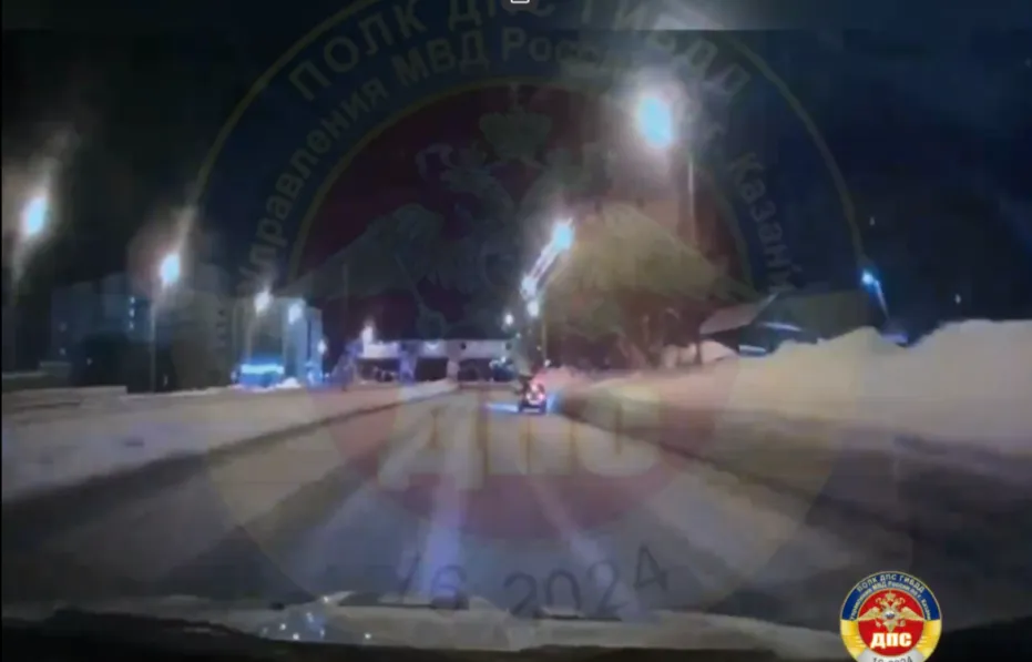 Пьяный водитель превратил дороги Казани в гоночную трассу
