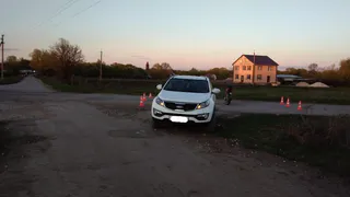 В Пронском районе 27-летний мотоциклист без прав врезался в иномарку