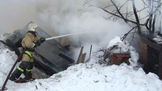 В Челябинской области ночью при пожаре погиб 45-летний мужчина