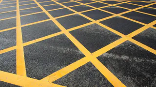 В Рязани начали наносить "вафельницу"