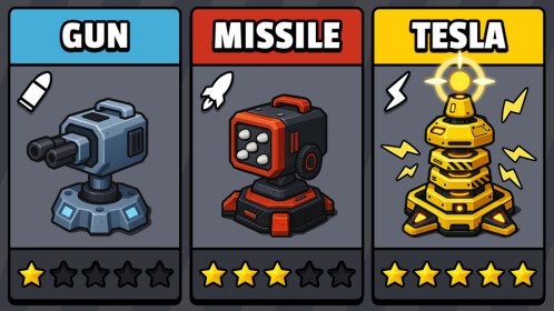 Объединить оборону башни