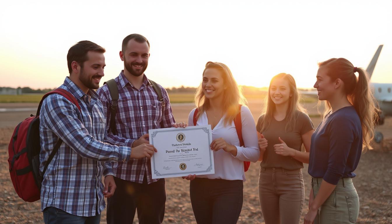 Прыжок с парашютом в подарок