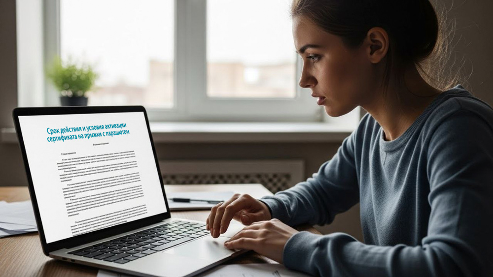 Сертификаты на прыжок с парашютом в подарок: что нужно знать перед покупкой