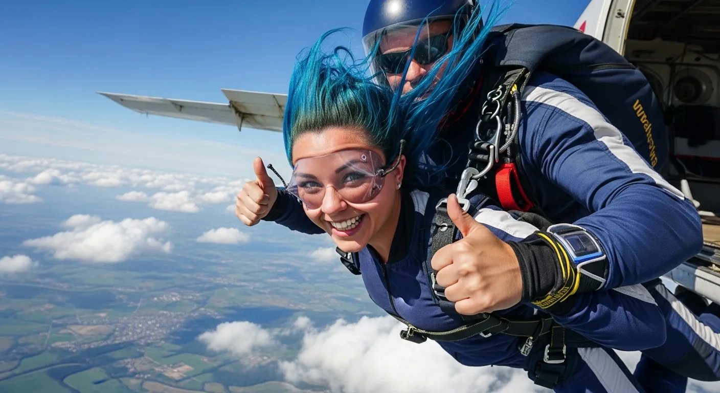 Прыжок с парашютом в СПб: новый must-have для смелых девушек 2026