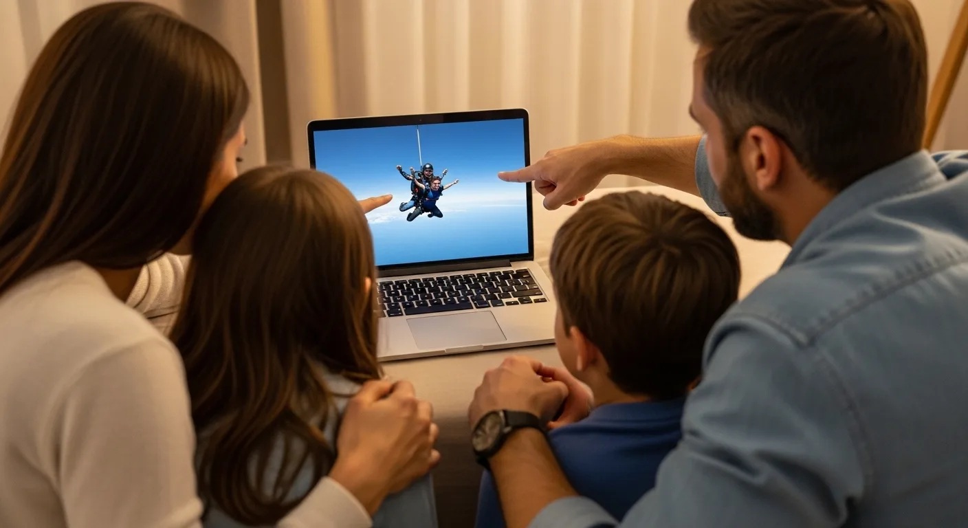 Прыжок с парашютом в СПб: неожиданный, но идеальный семейный подарок для смелых