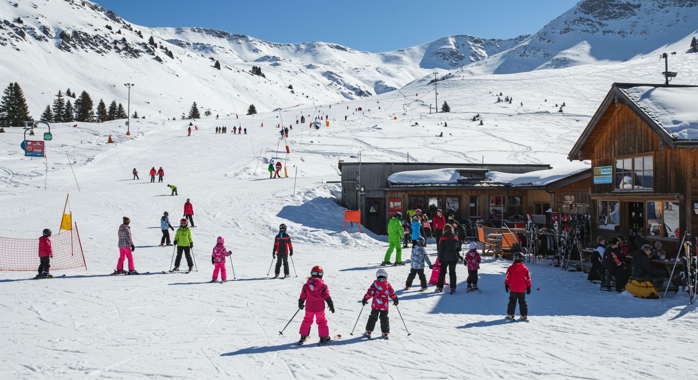 Что такое горнолыжный курорт