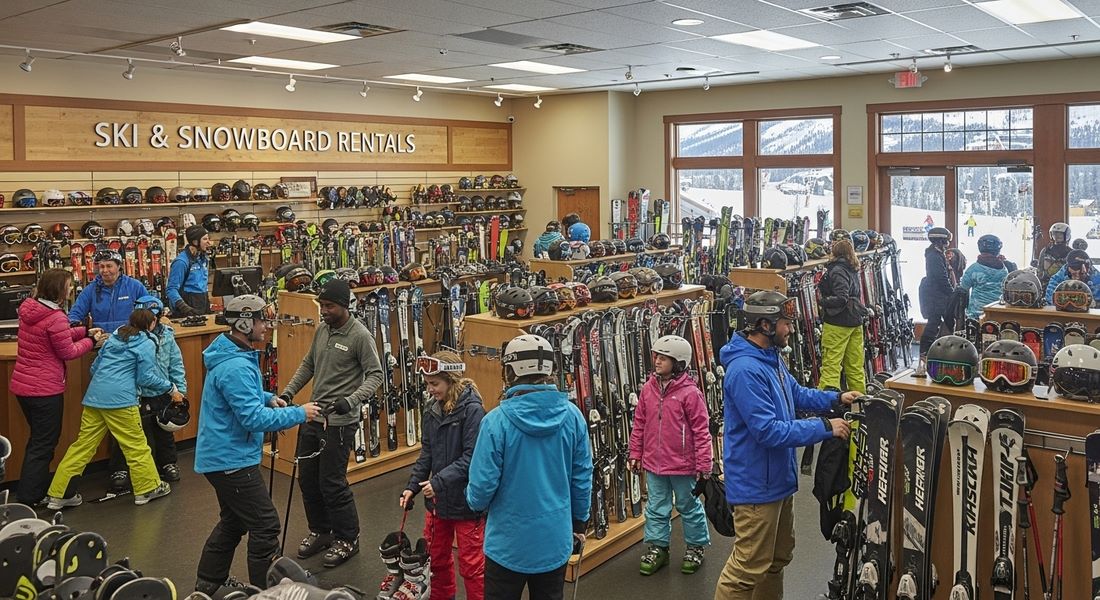 Аренда горнолыжного снаряжения