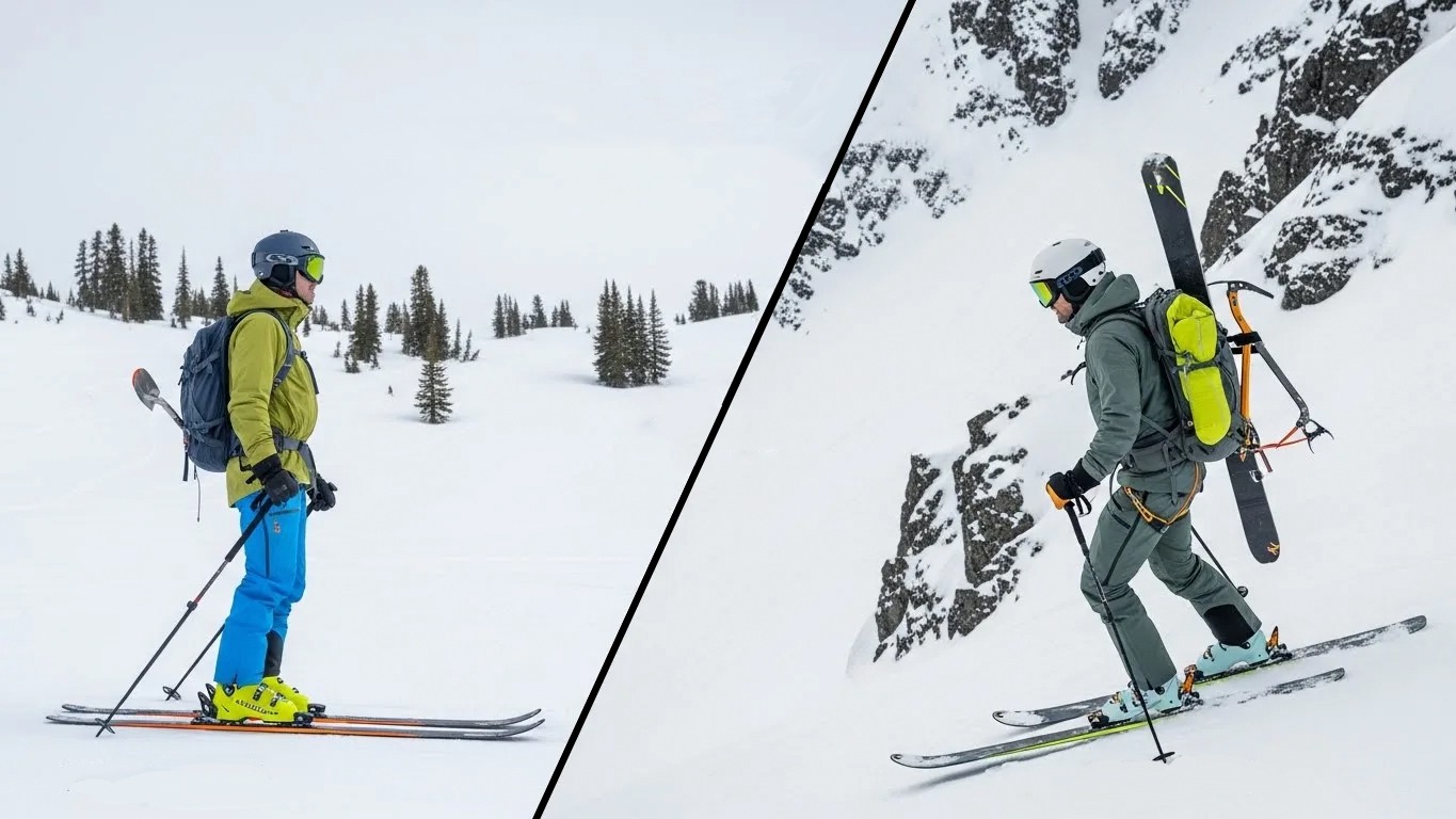 Горнолыжный фрирайд: лучшее снаряжение для новичков и профи