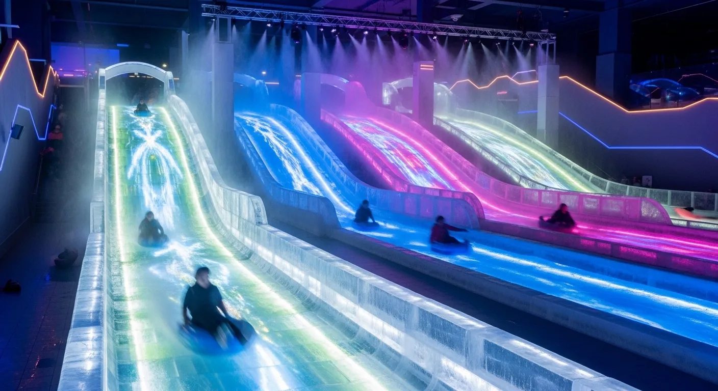 Какие аттракционы работают зимой: топ развлечений для активного отдыха в холодное время года