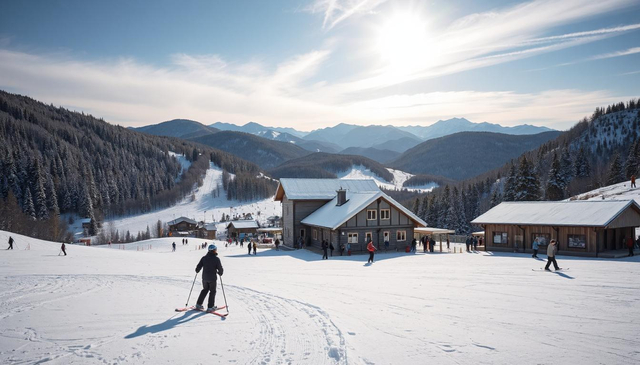 Горнолыжный курорт в России