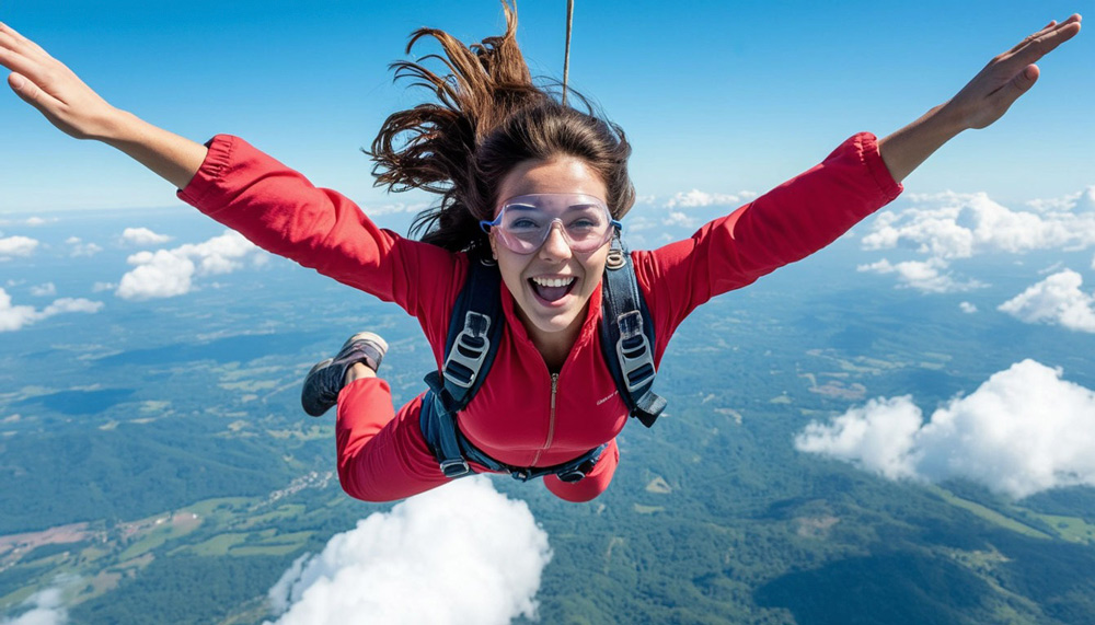 Затяжной прыжок с парашютом что это и в чем его отличие от обычного прыжка