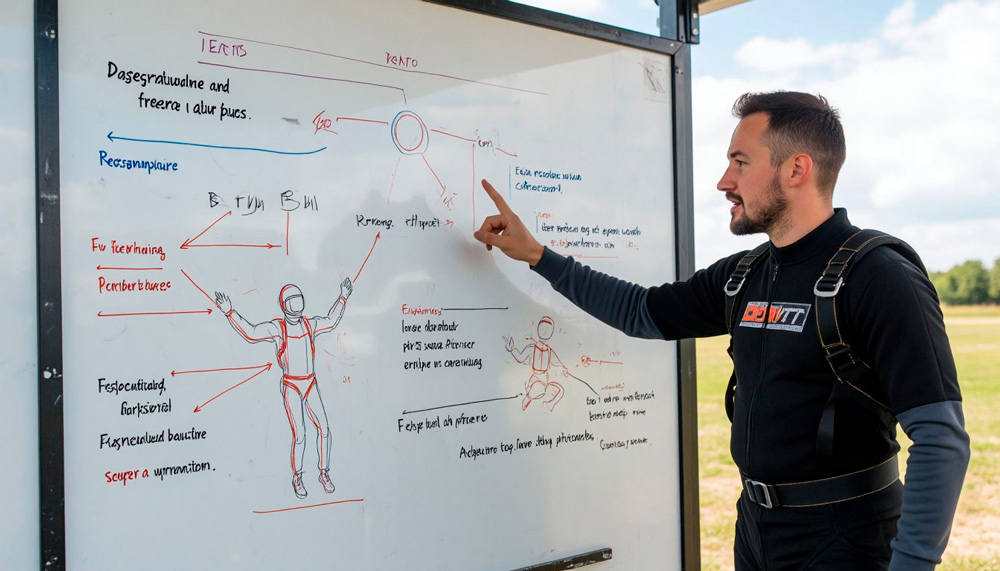 Затяжной прыжок с парашютом что это и в чем его отличие от обычного прыжка