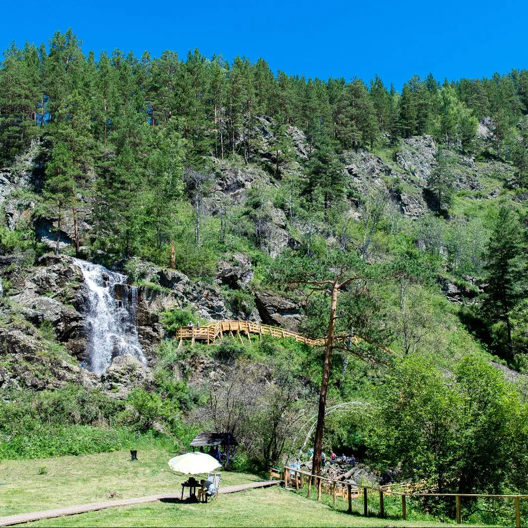 Камышлинский водопад, Зубровый питомник и фуникулер на Синюху: мир природы и приключений